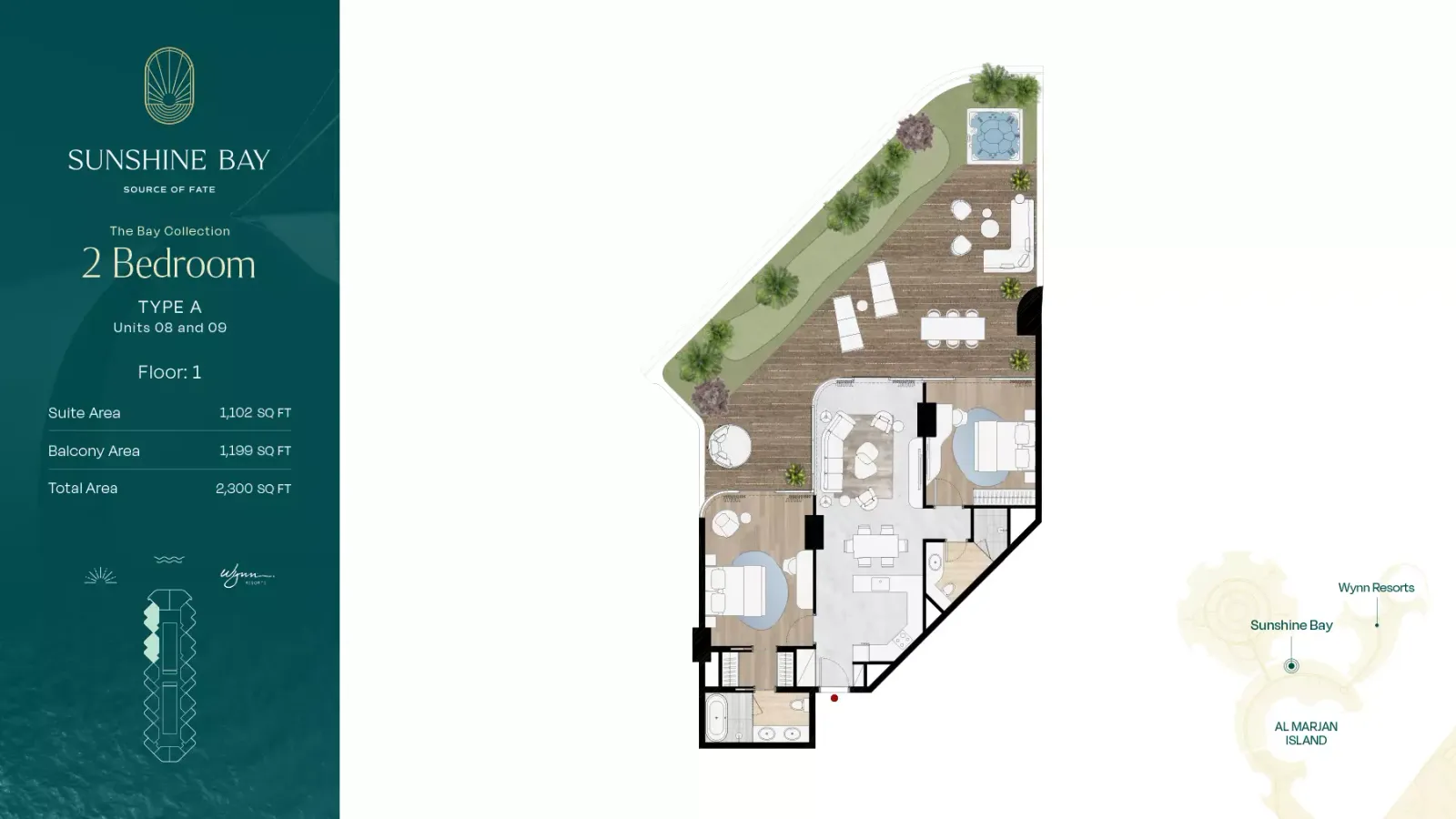 Floor plan for Type A4