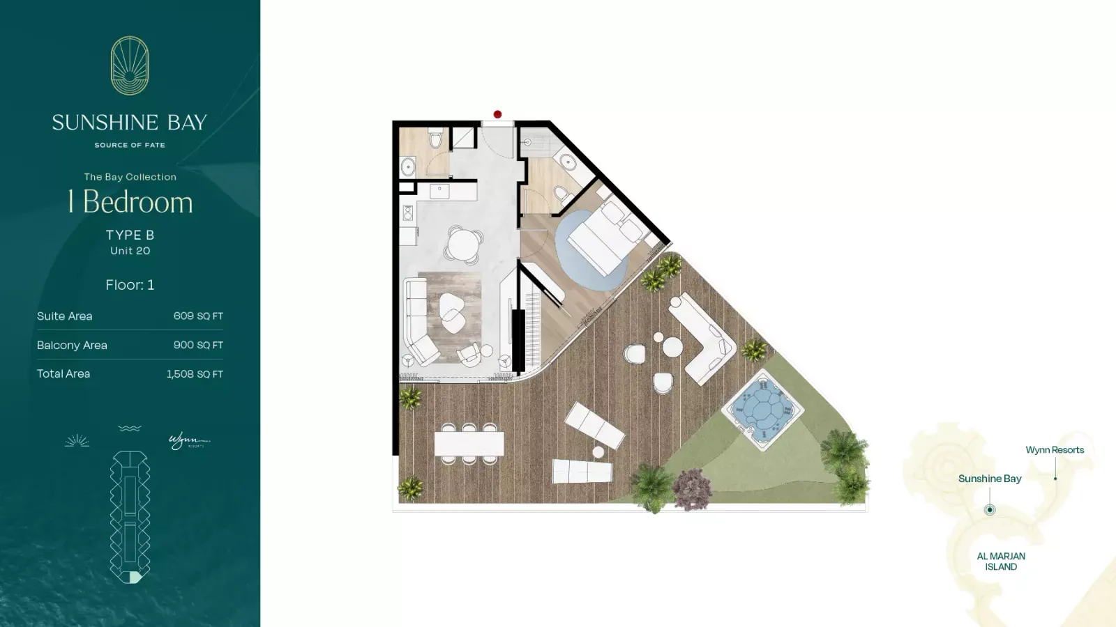 Floor plan for Type B2