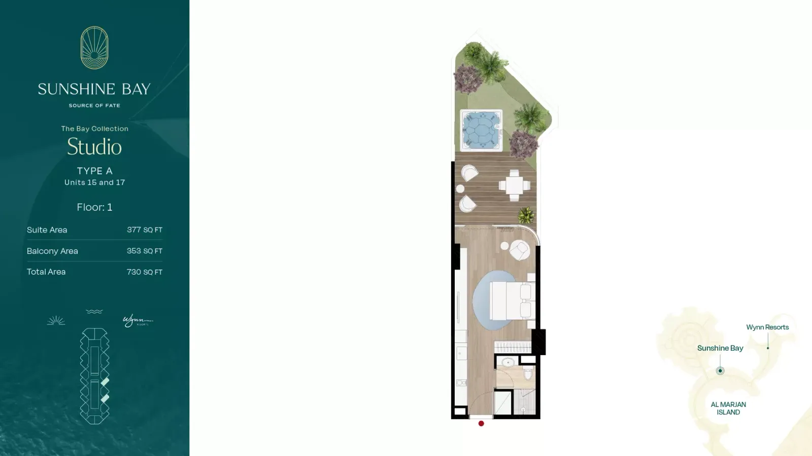 Floor plan for Type A4