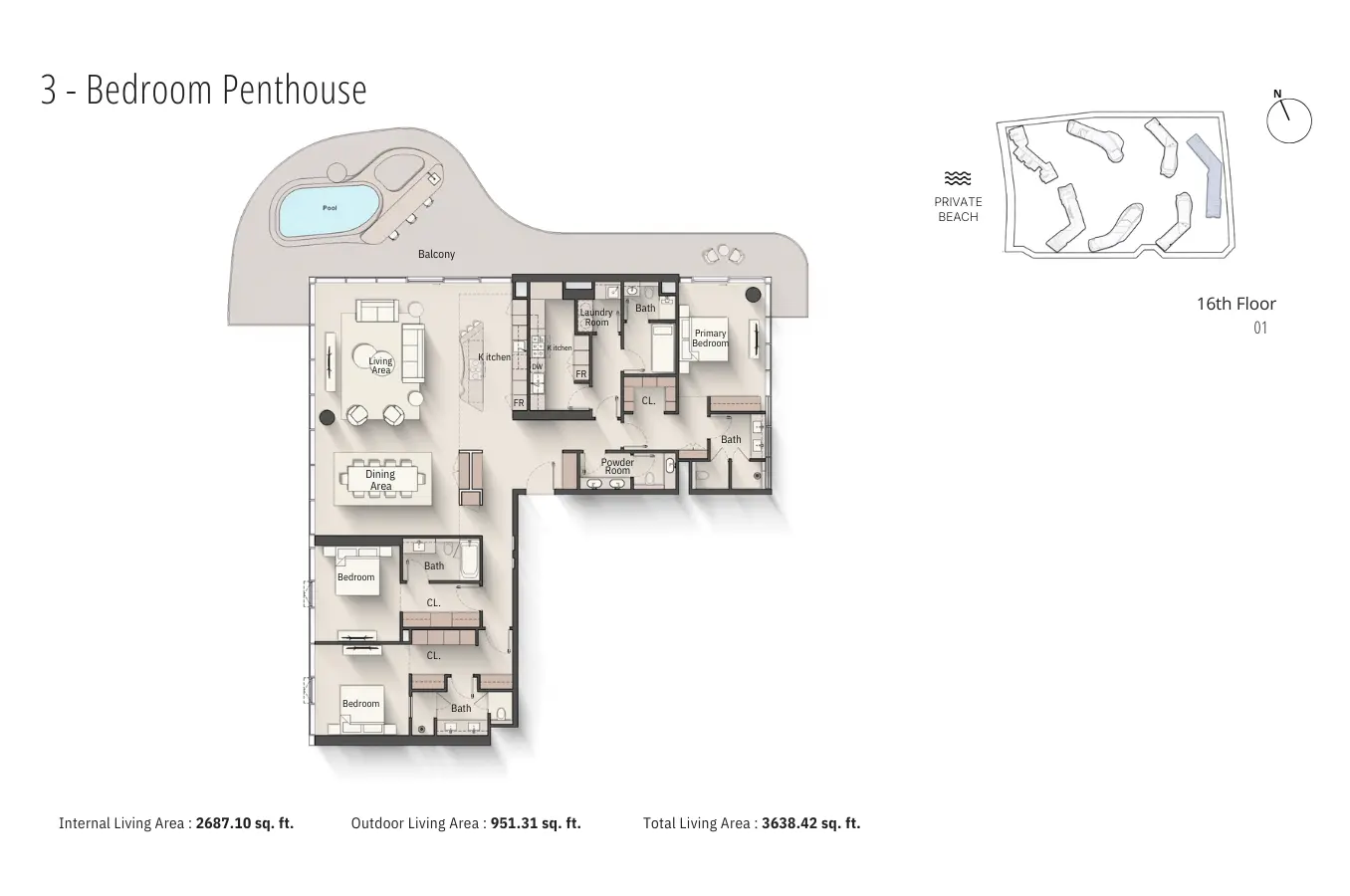 Floor plan for Type A