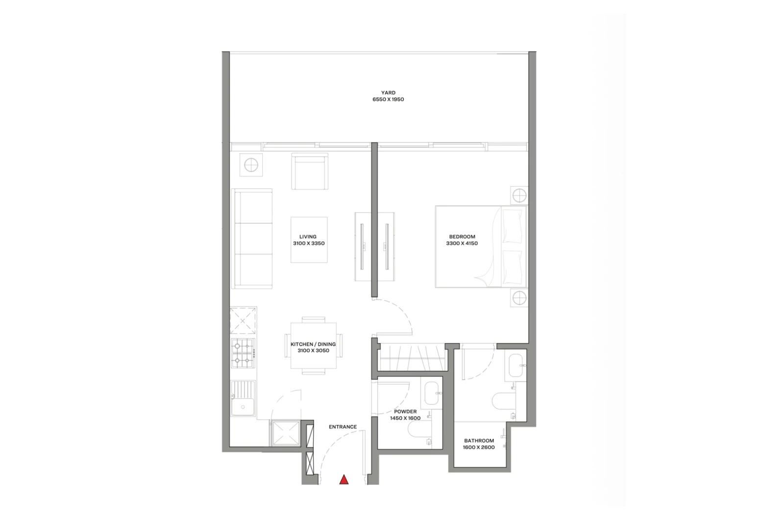 Floor plan for Type C