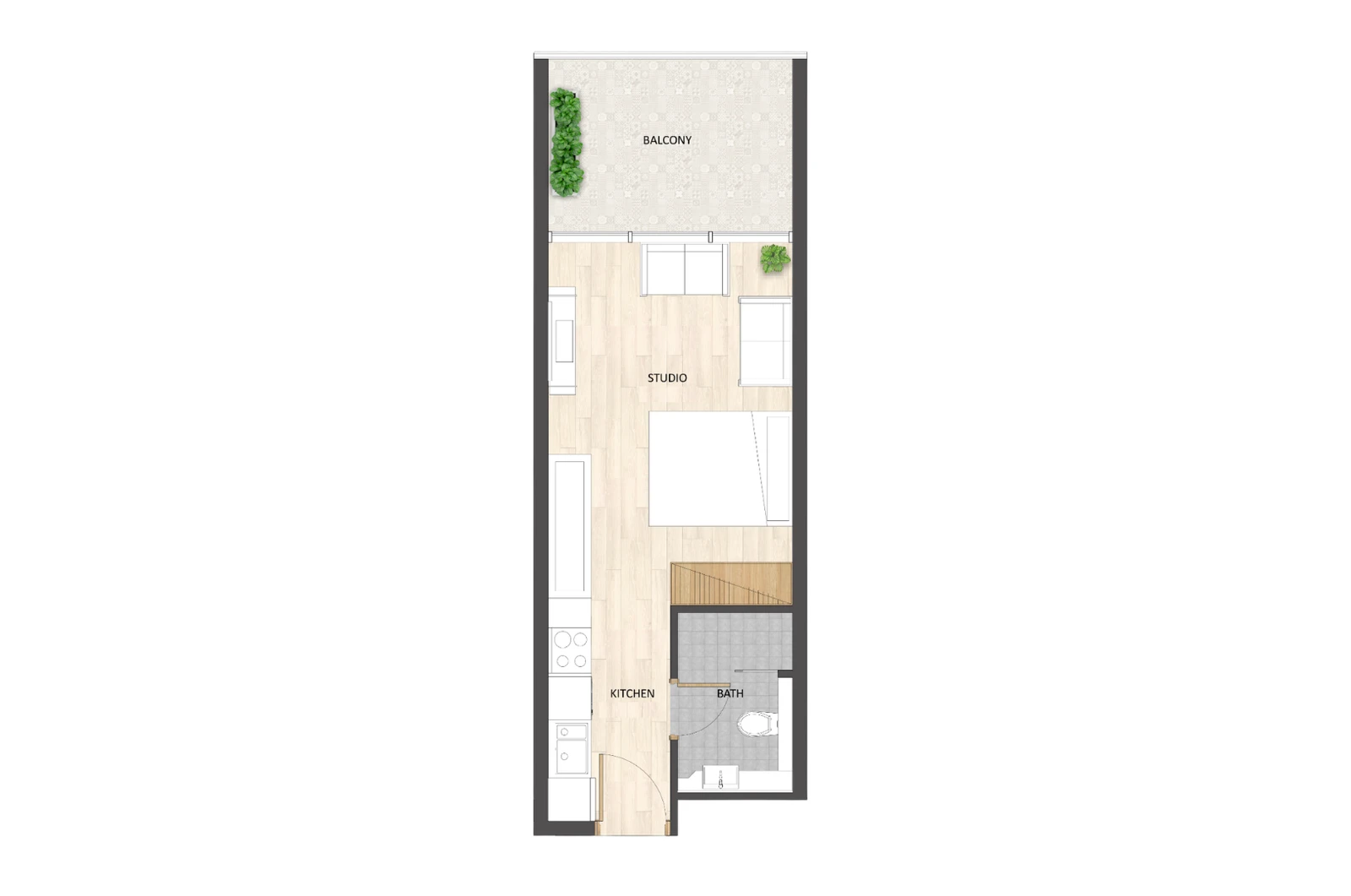 Floor plan for Type A