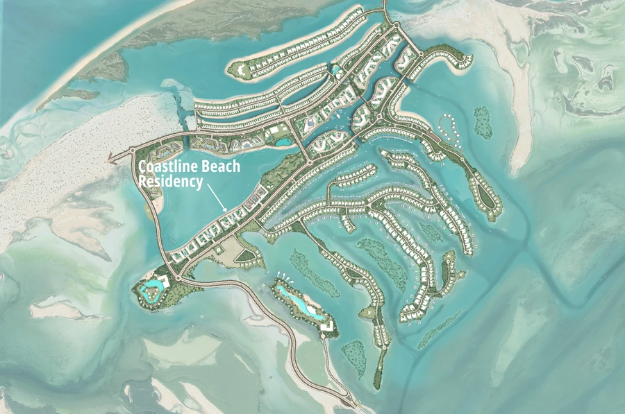 Coastline Beach Residences master plan