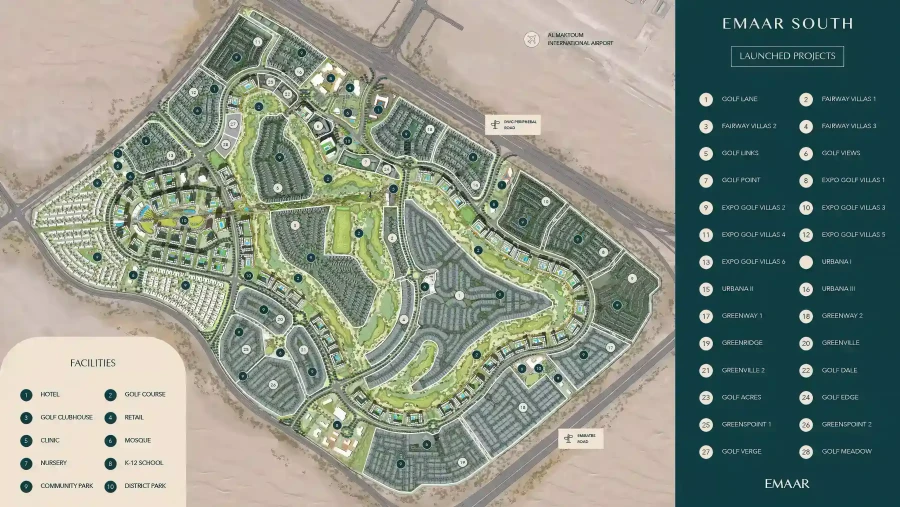 Parkwood by Emaar Properties, Dubai Hills Estate | Dubai Property master plan