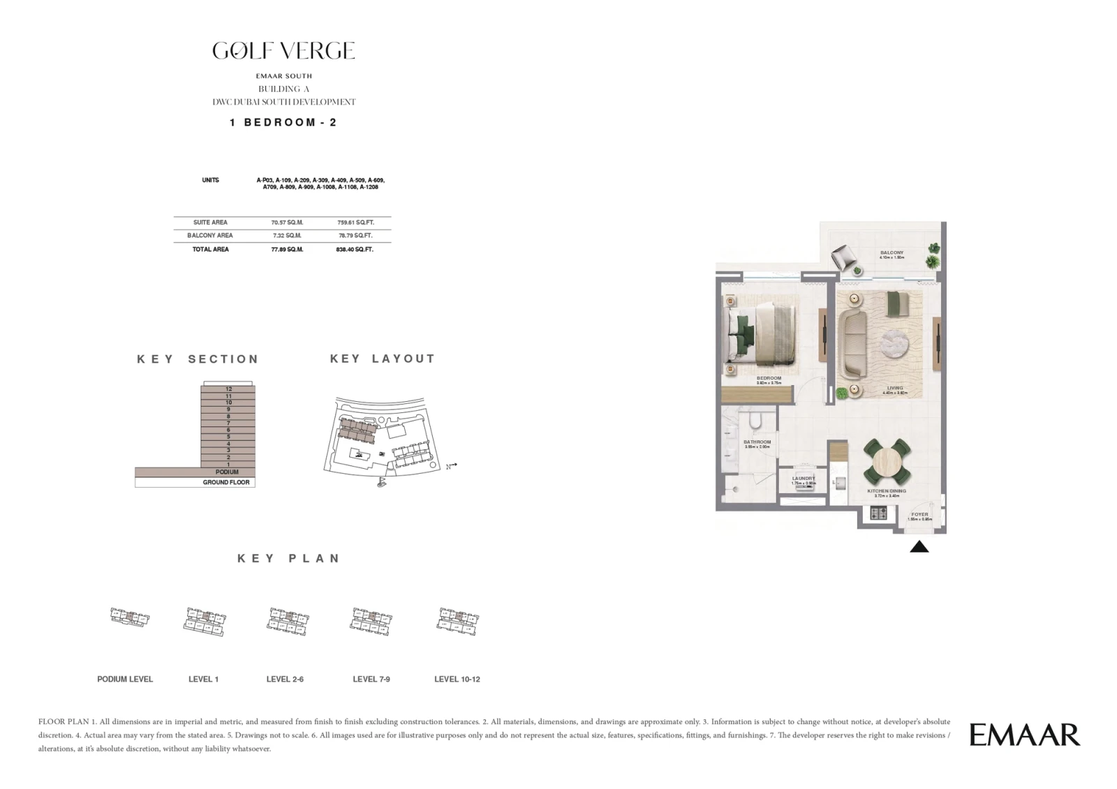 Floor plan for Type 2