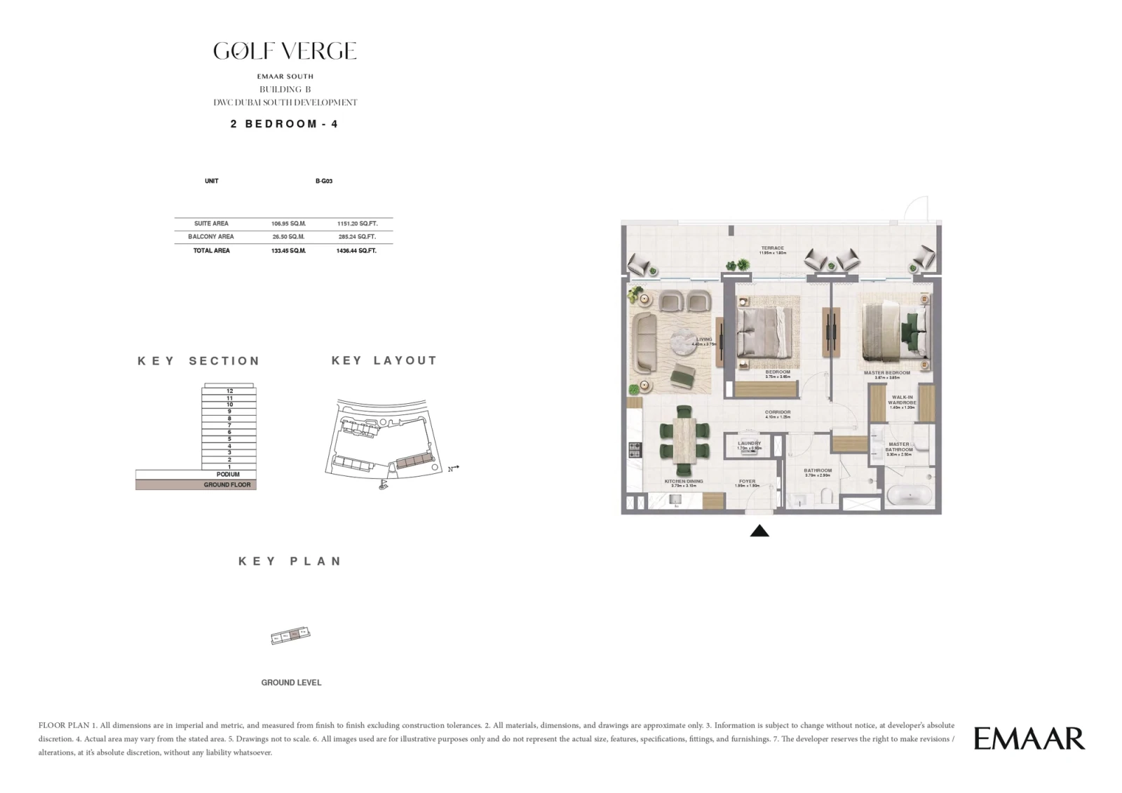 Floor plan for Type 4