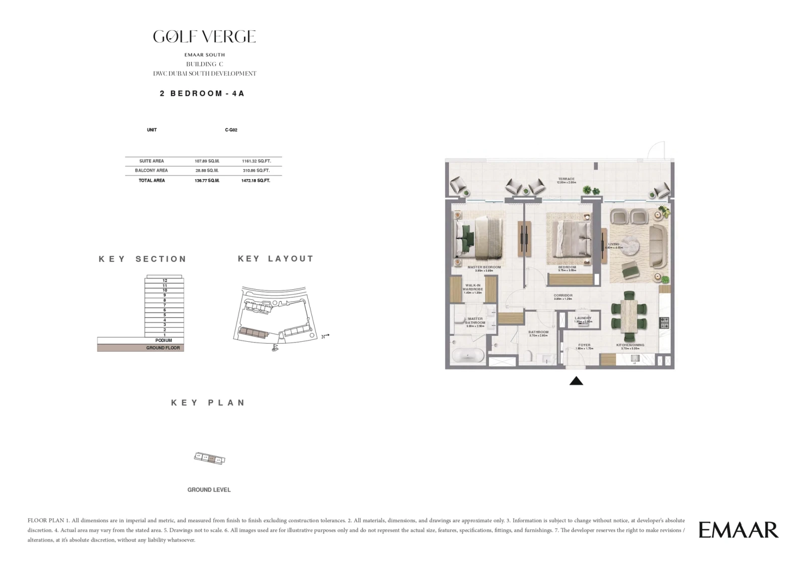 Floor plan for Type 4A