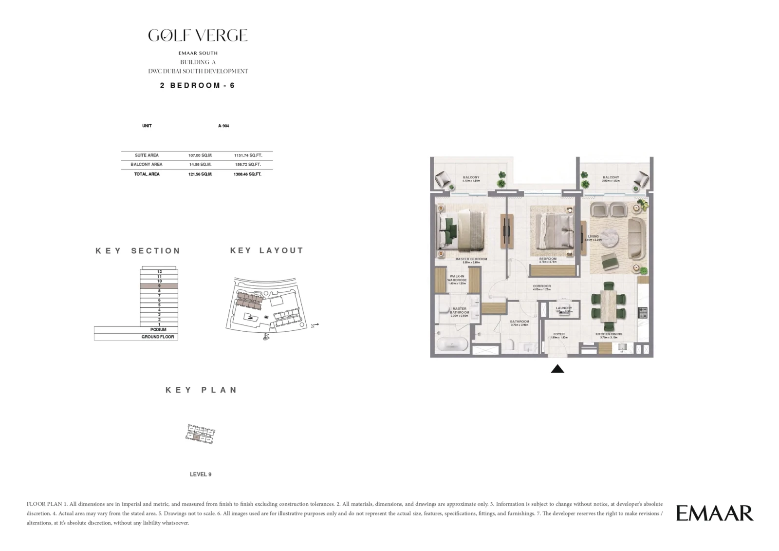 Floor plan for Type 6
