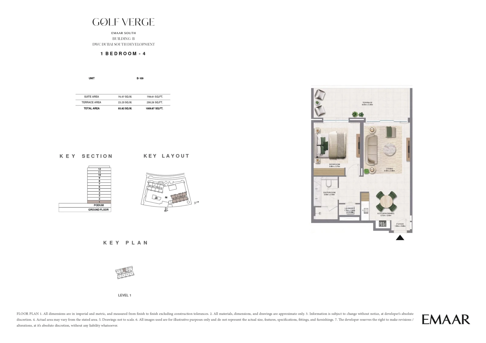 Floor plan for Type 4
