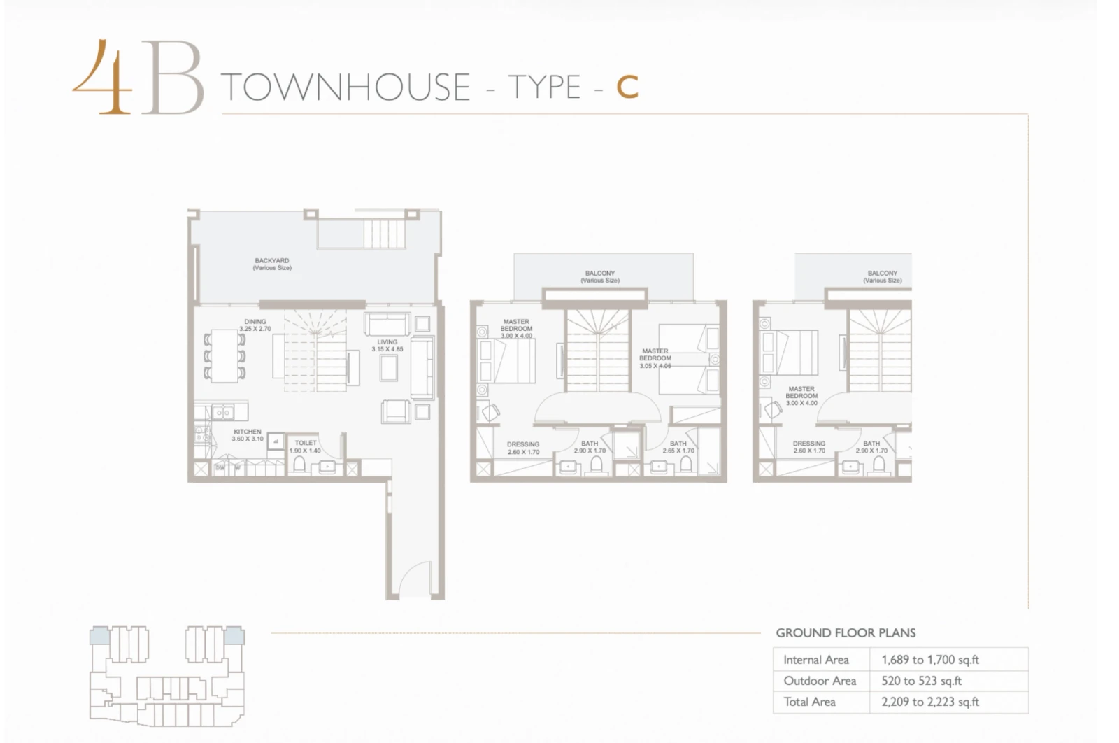 Floor plan for Type C