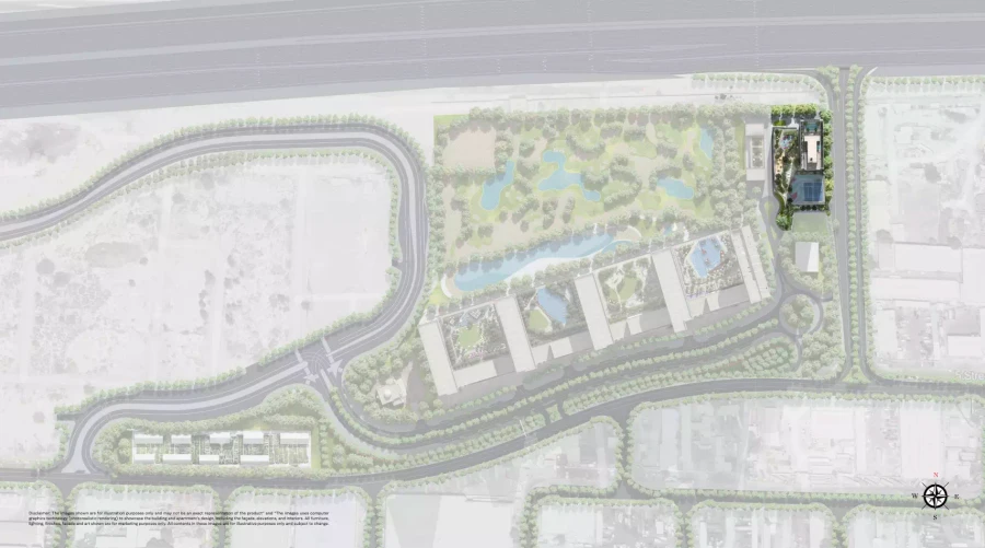 The Element at Sobha One master plan