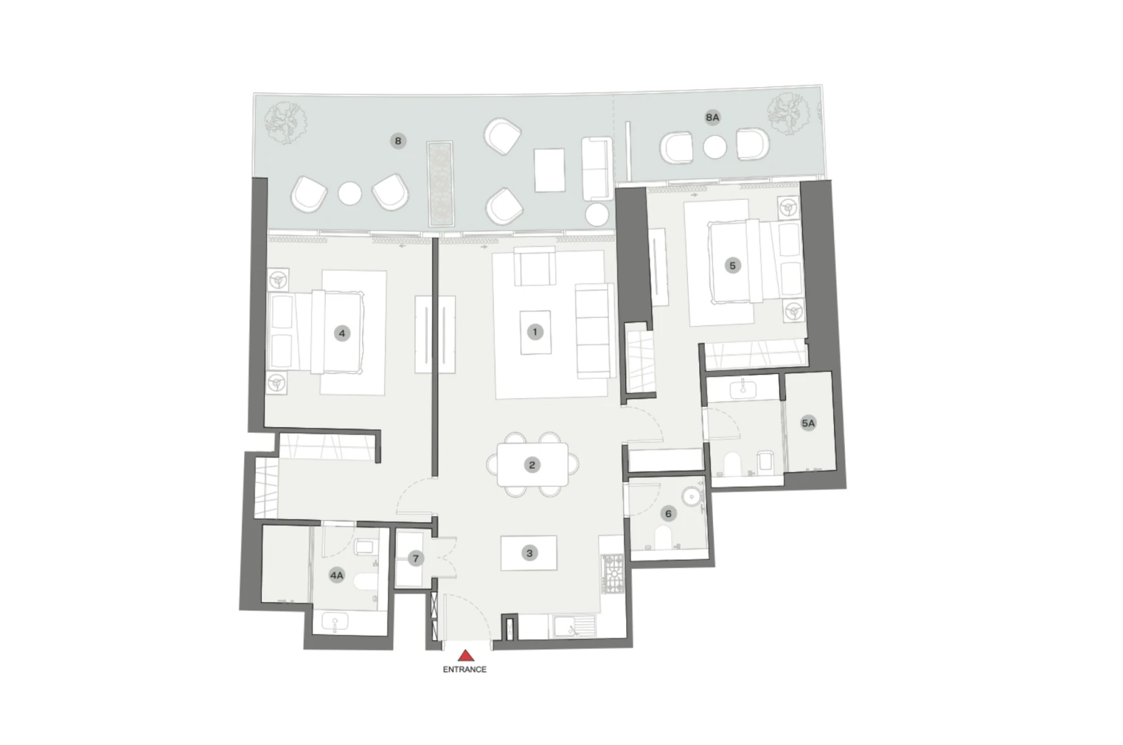 Floor plan for Type C