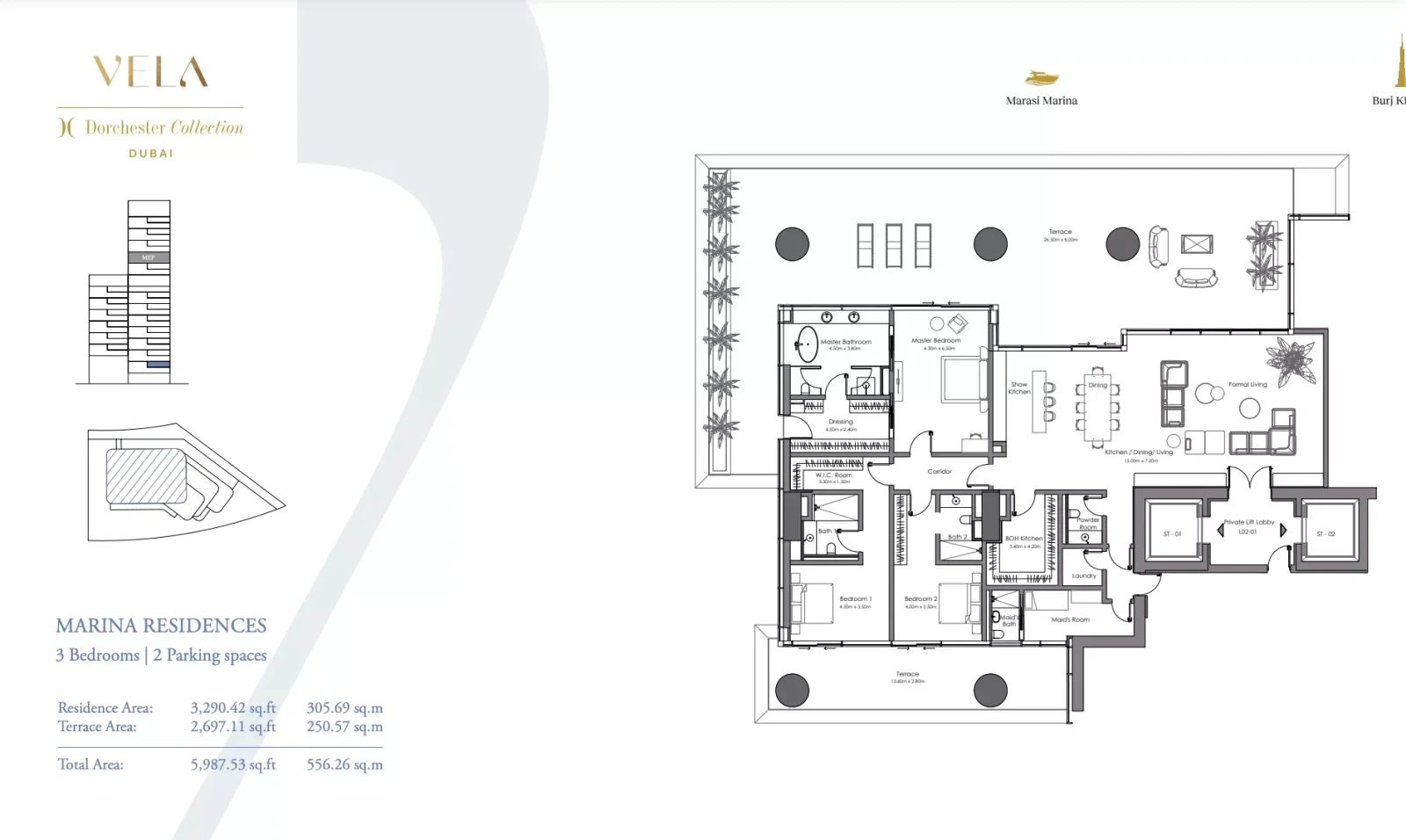 Floor plan for Type A