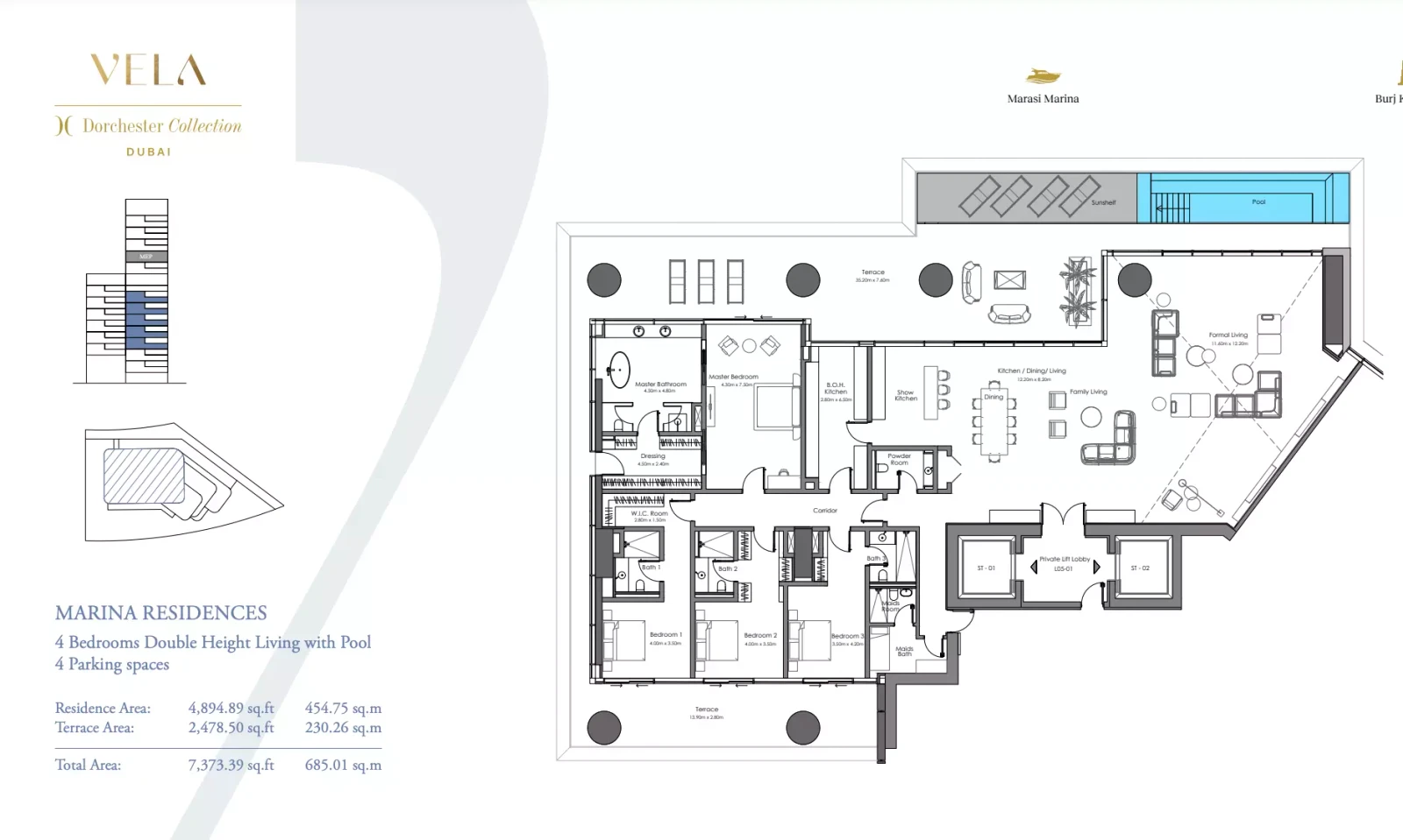 Floor plan for Type C
