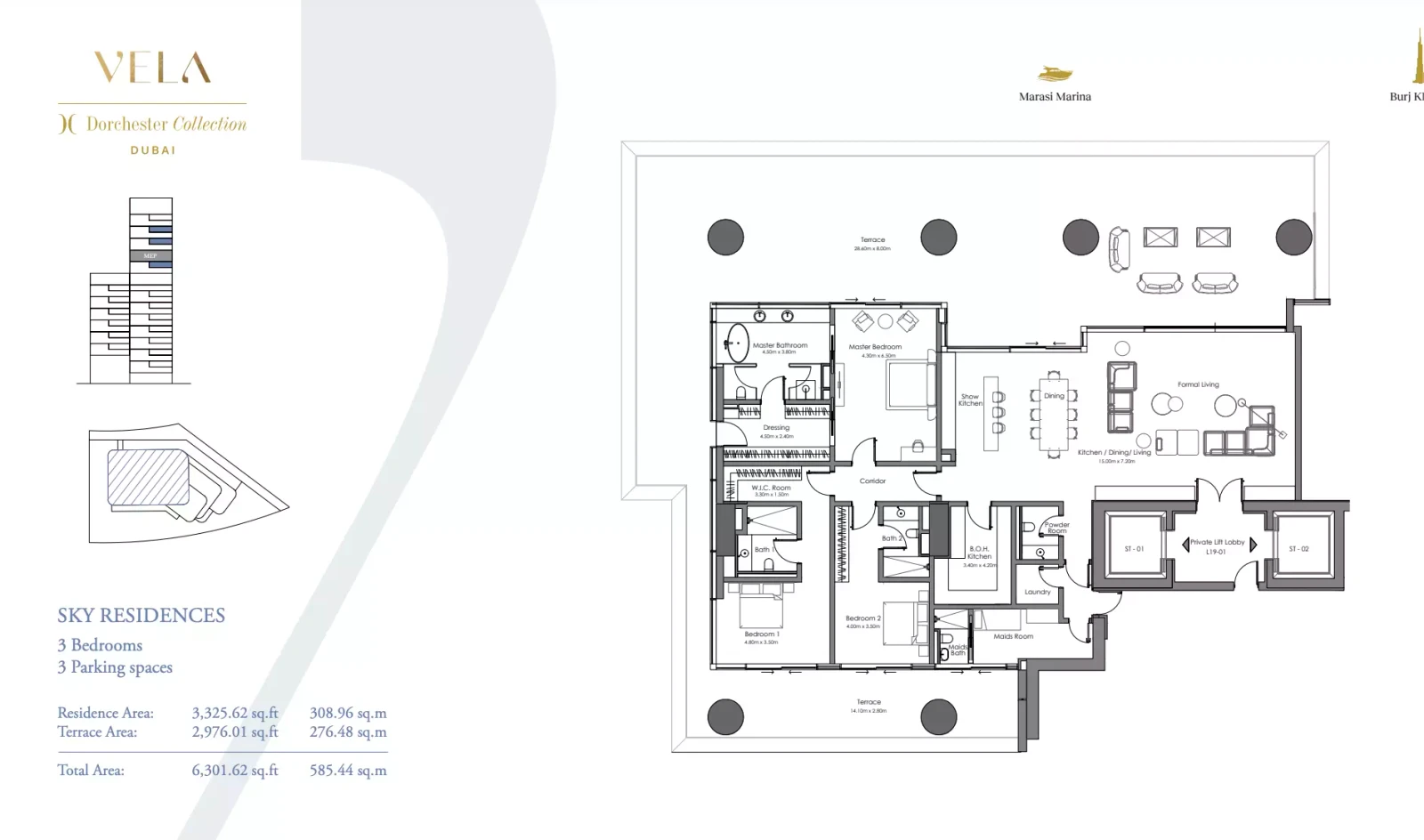 Floor plan for Type E