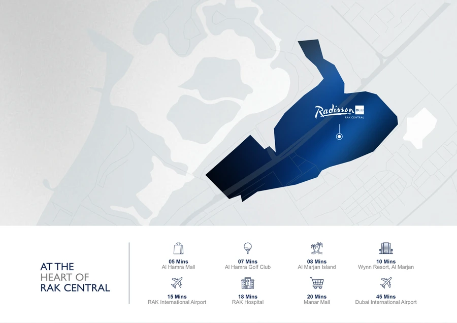 Radisson Blu Hotel & Residences master plan