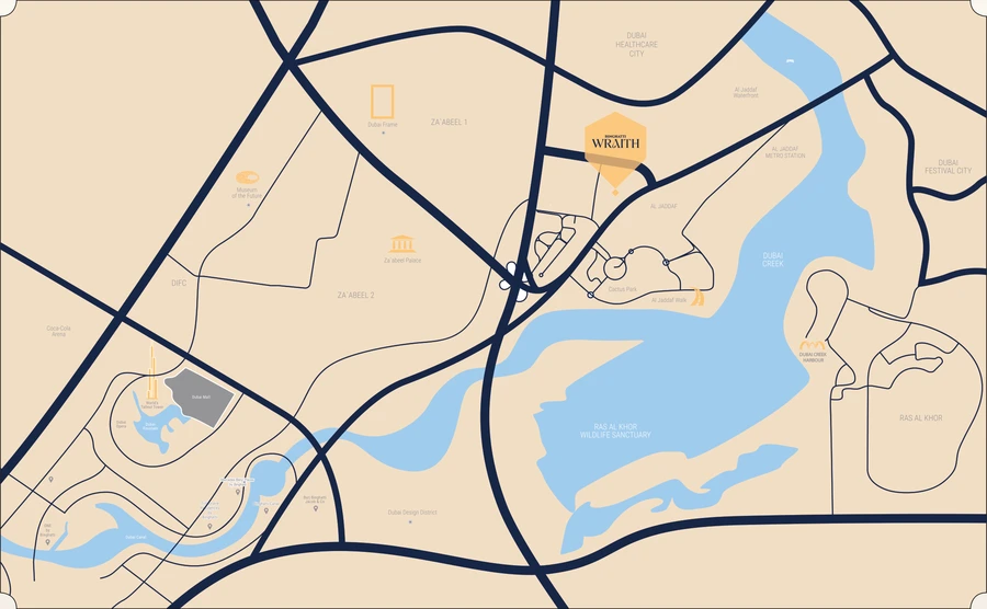 Binghatti Wraith master plan