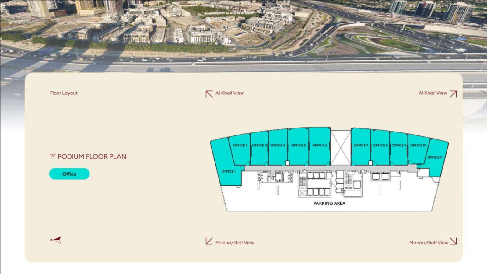 Floor plan for Office