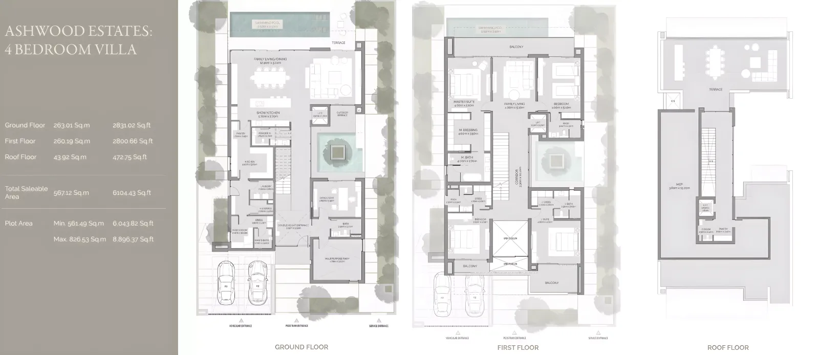 Floor plan for Type A