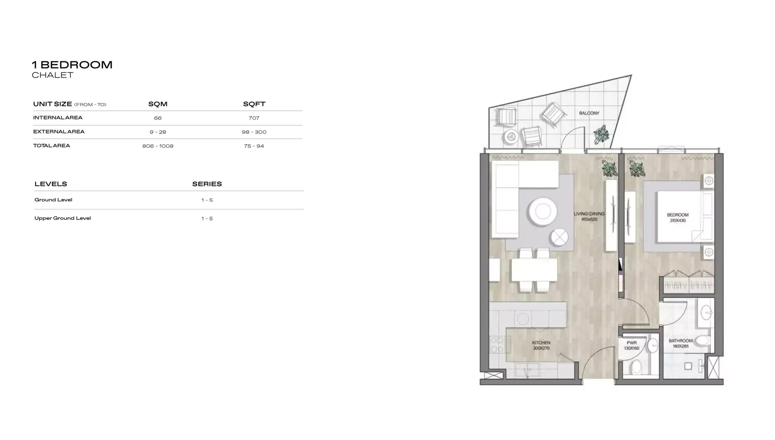 Floor plan for Type 3