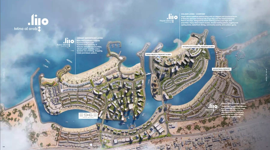 Edge at Raha Island master plan