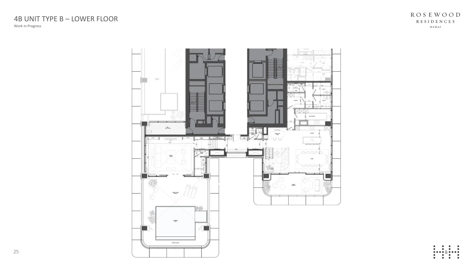 Floor plan for 5 Bedroom