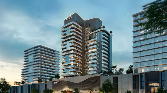 Exterior rendering of Azizi David.