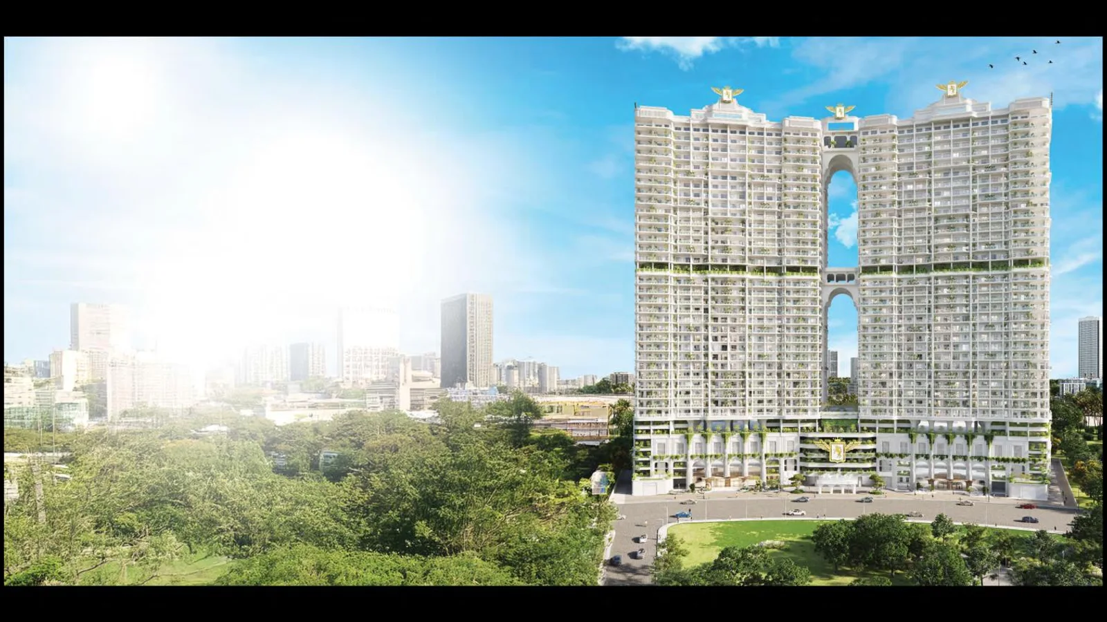 Vincitore Wellness Estate residential tower in Majan, Dubai.