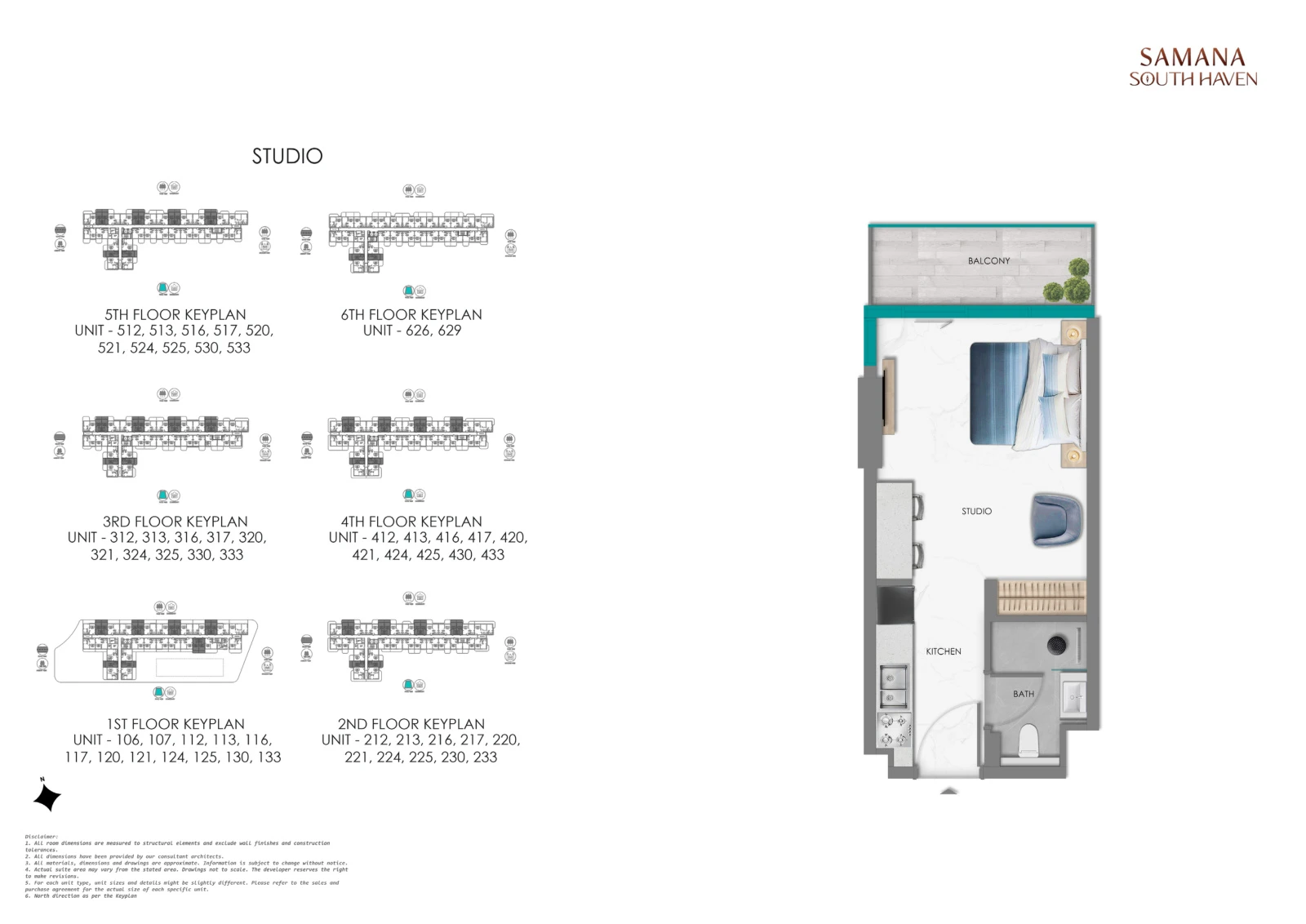 Floor plan for Standard