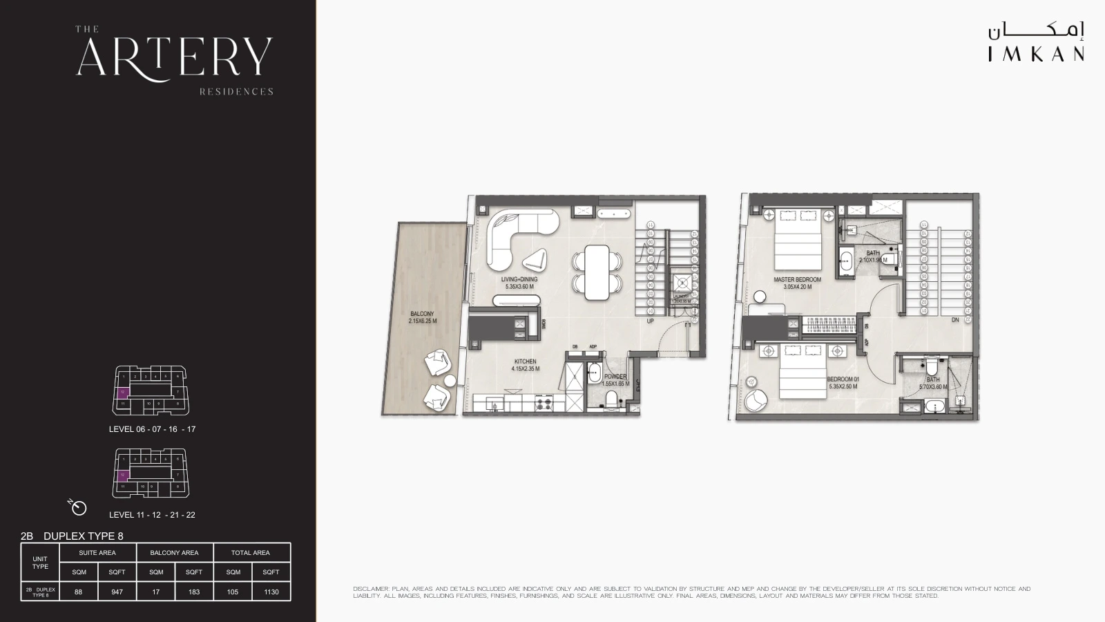 Floor plan for Type 8