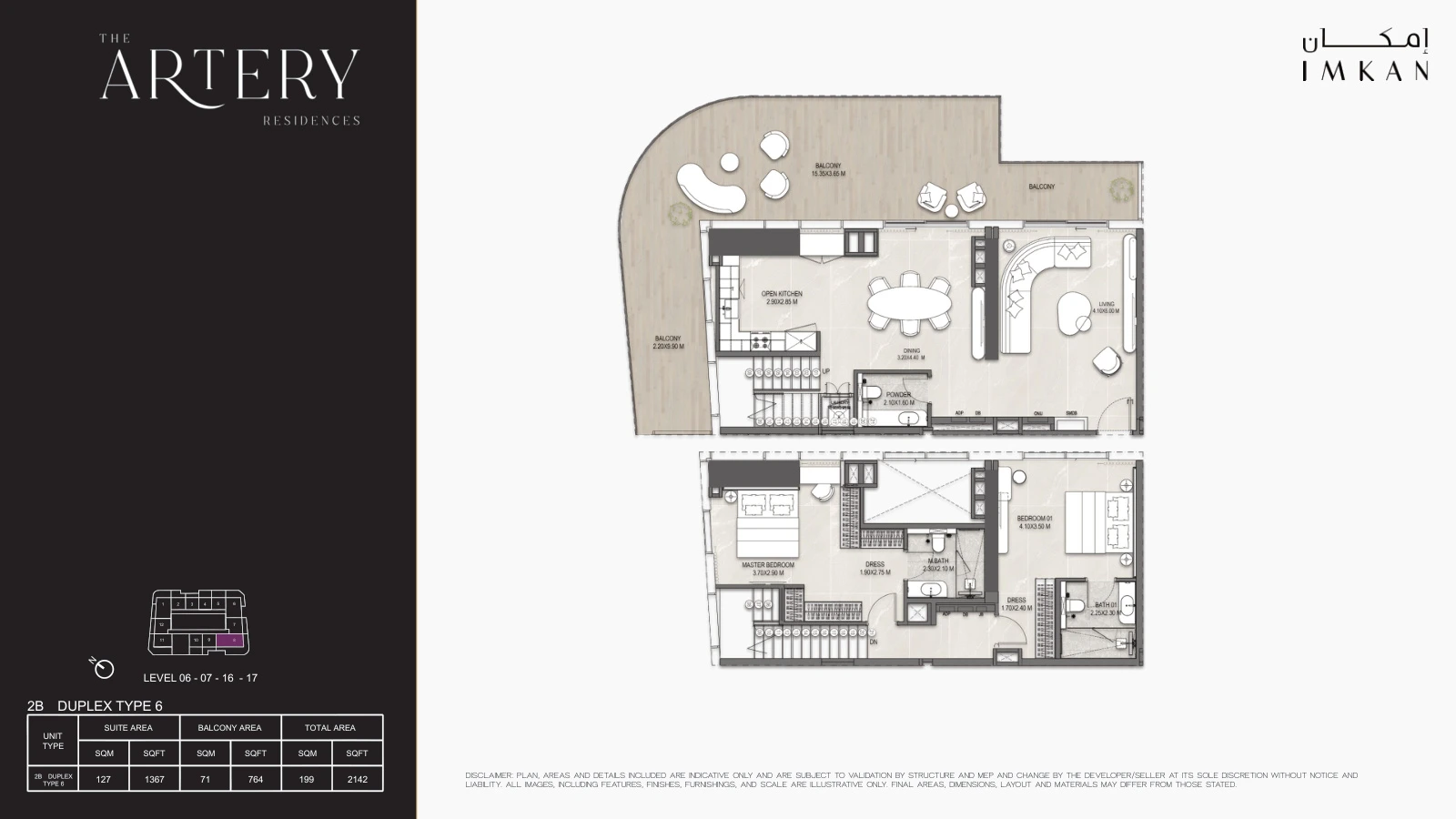 Floor plan for Type 6
