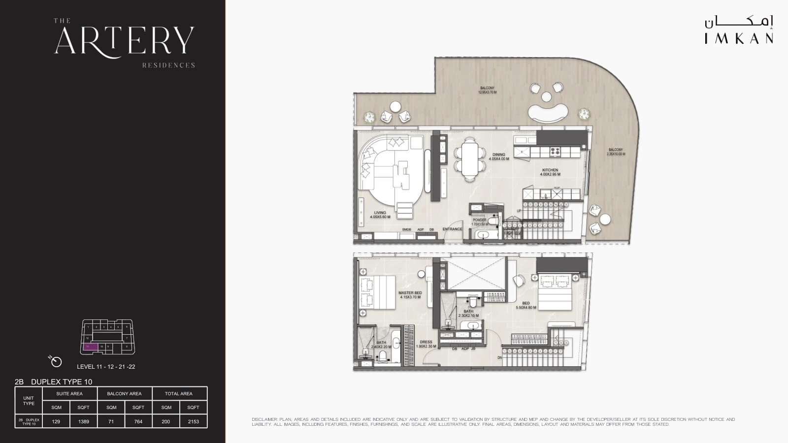 Floor plan for Type 10