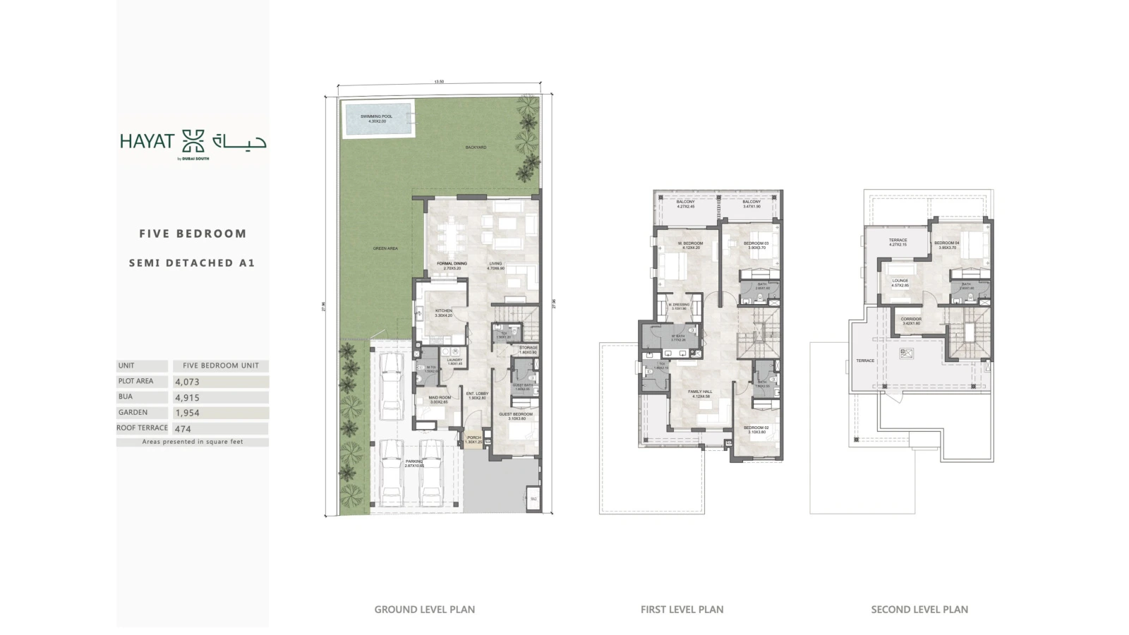 Floor plan for Type A1