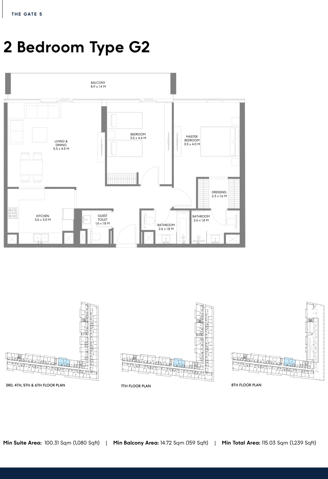 Floor plan for Type G2