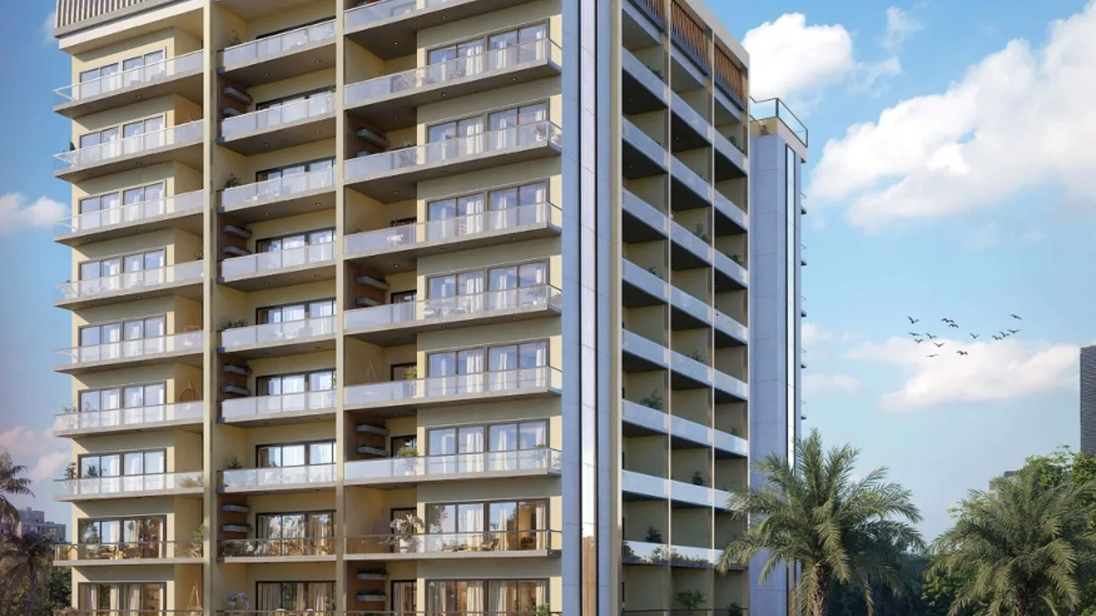 Exterior view of Symbolic Altus in Liwan, Dubai.