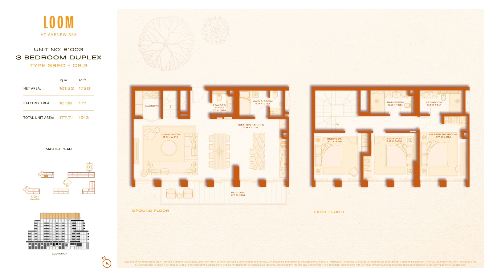 Floor plan for C8.3