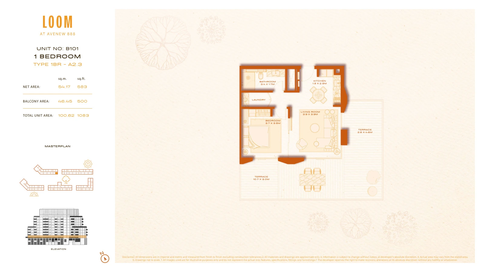 Floor plan for A2.3
