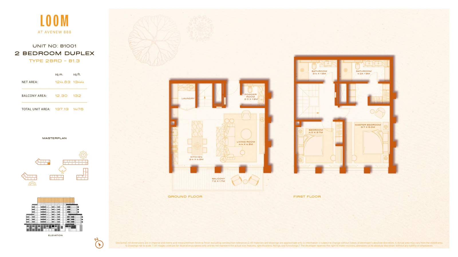 Floor plan for B1.3