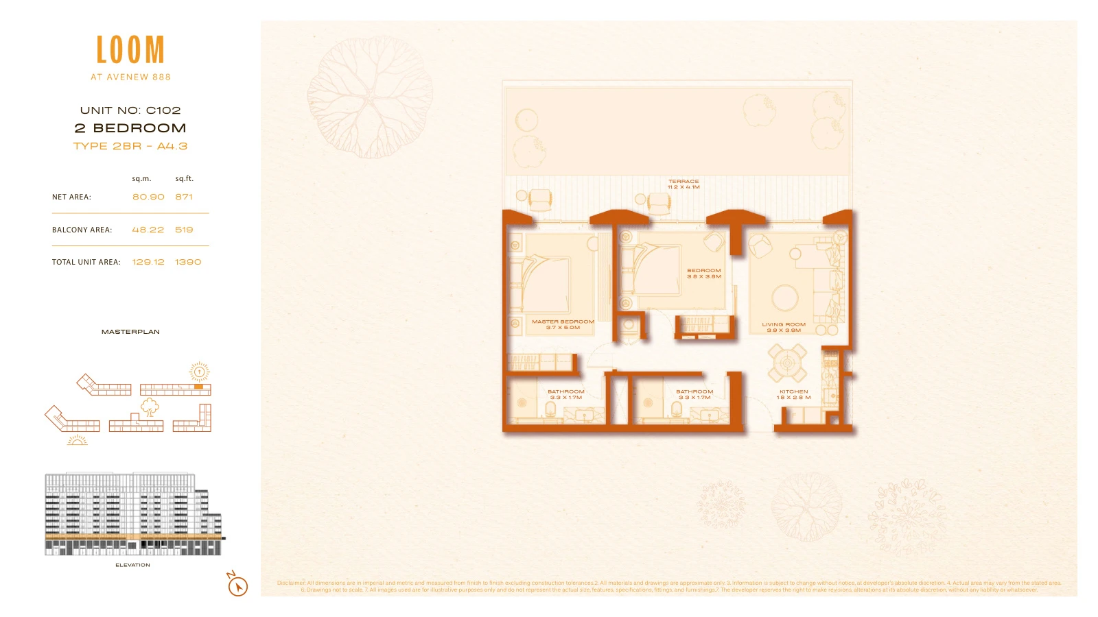Floor plan for A4.3