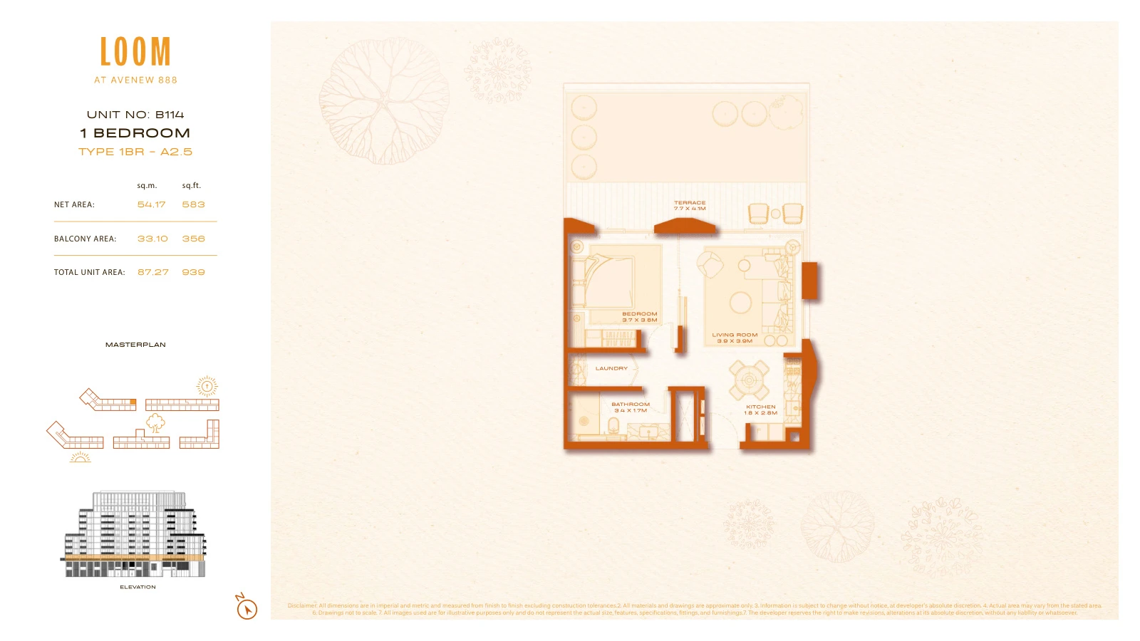 Floor plan for A2.5
