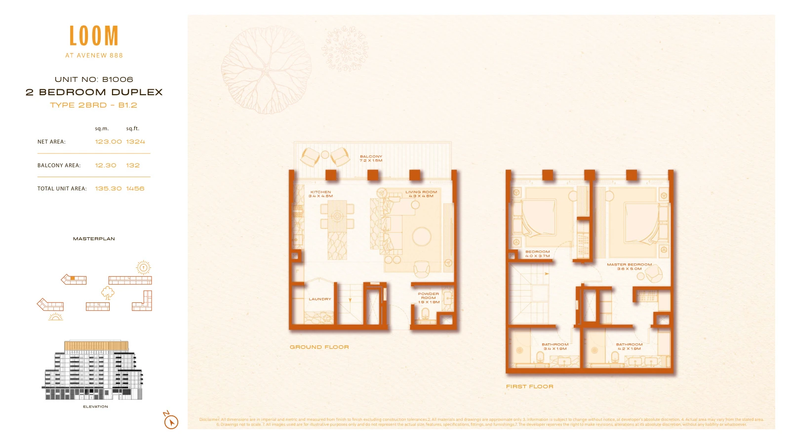 Floor plan for B1.2