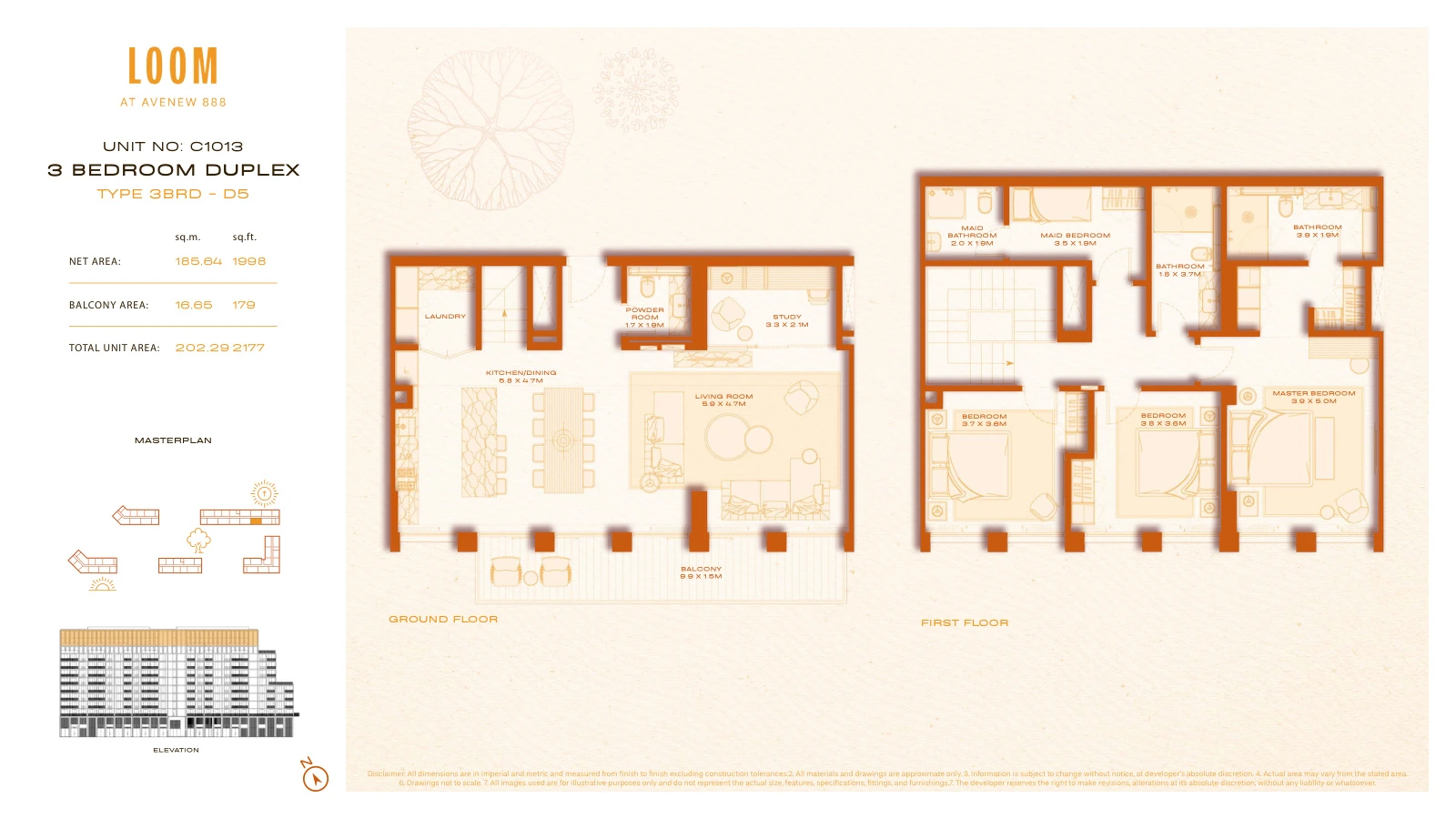 Floor plan for D5