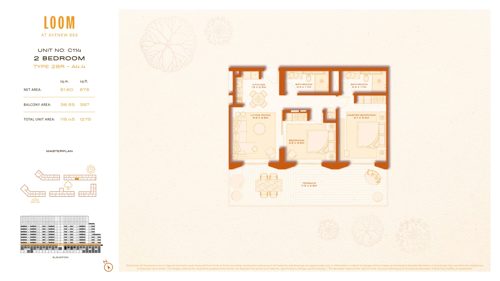 Floor plan for A4.4