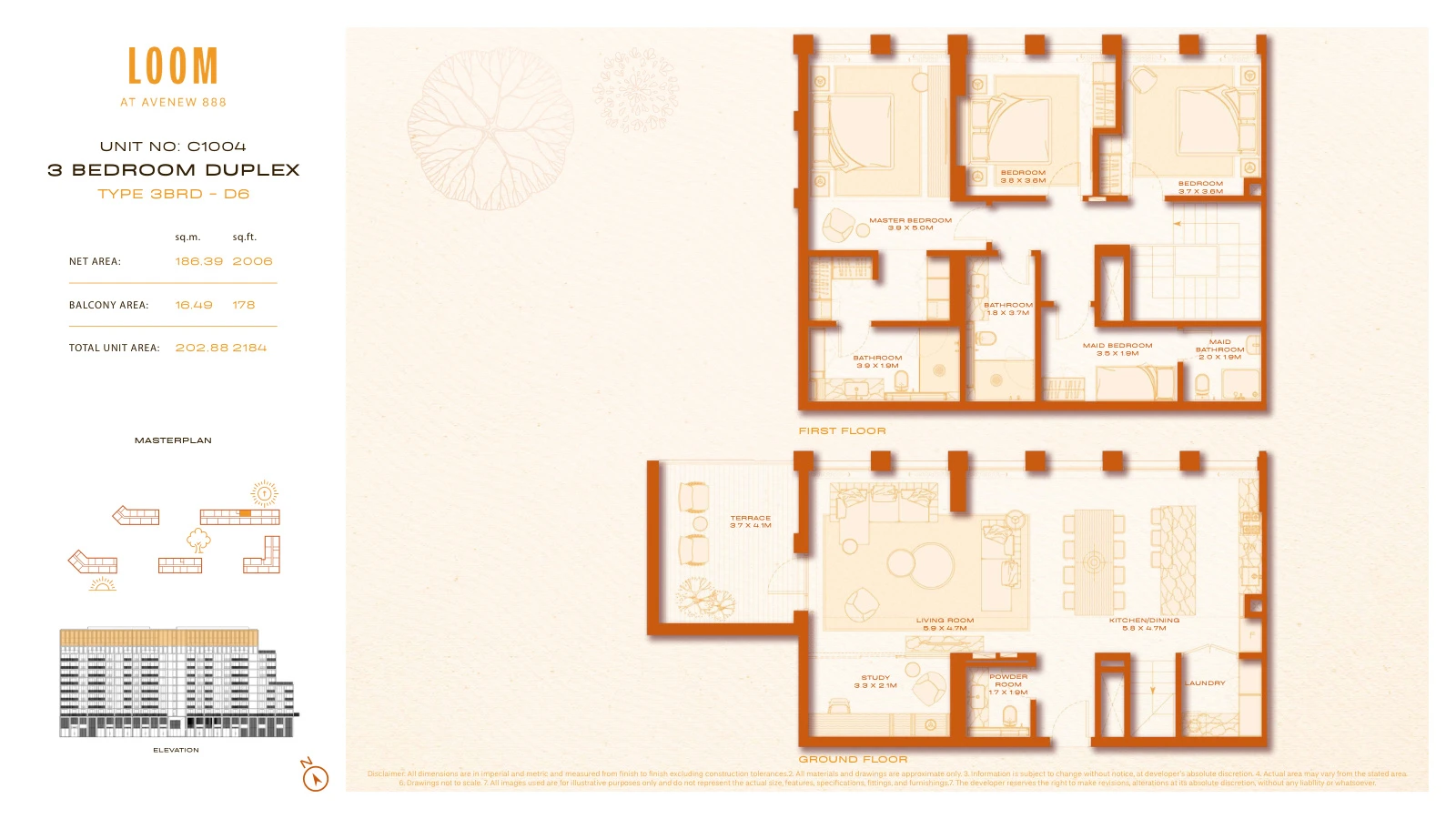 Floor plan for D6