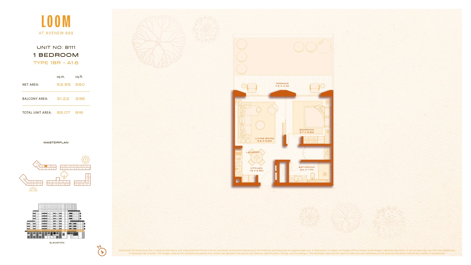 Floor plan for A1.6