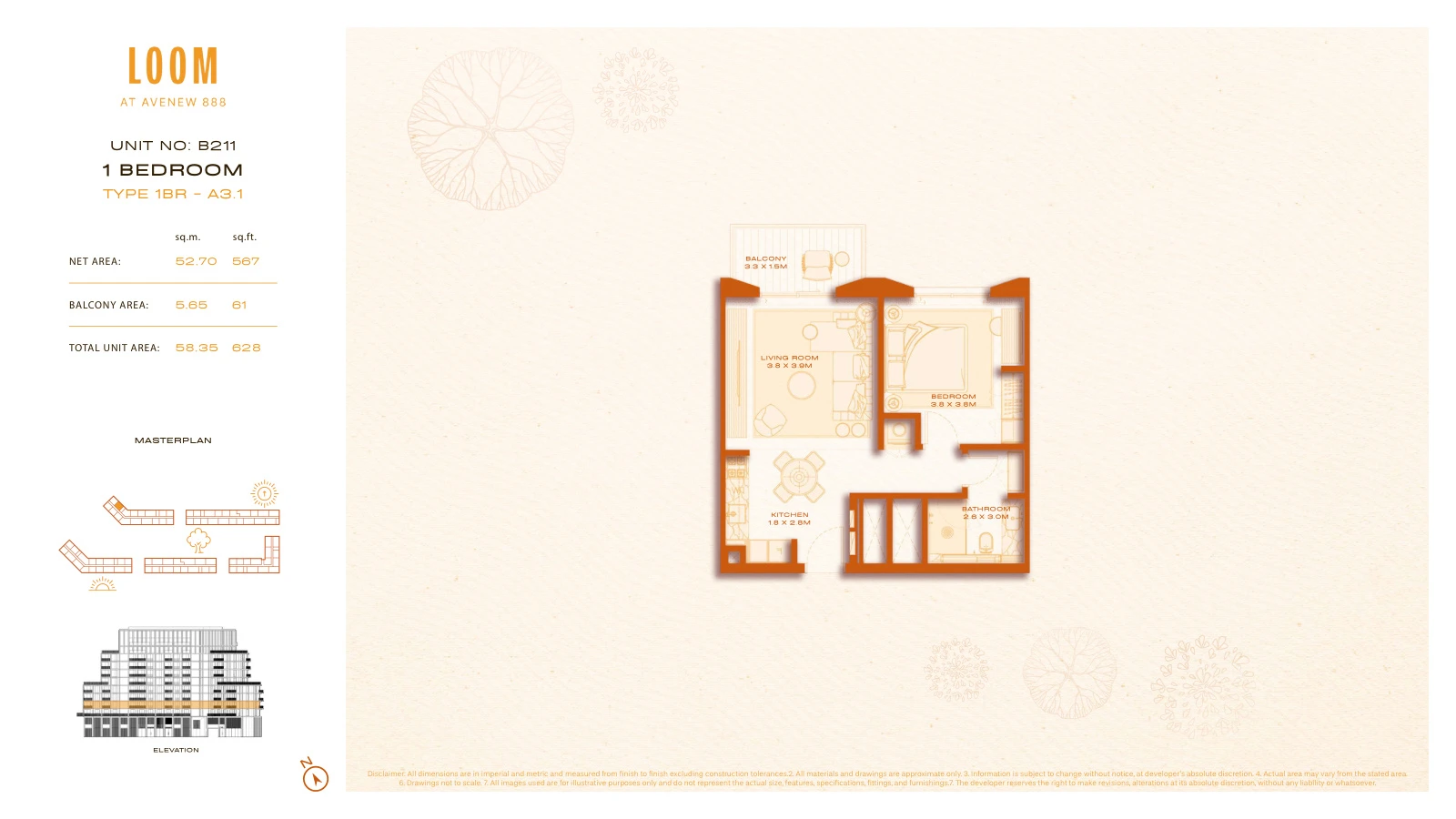 Floor plan for A3.1
