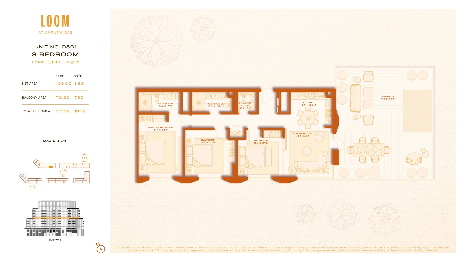 Floor plan for A2.5