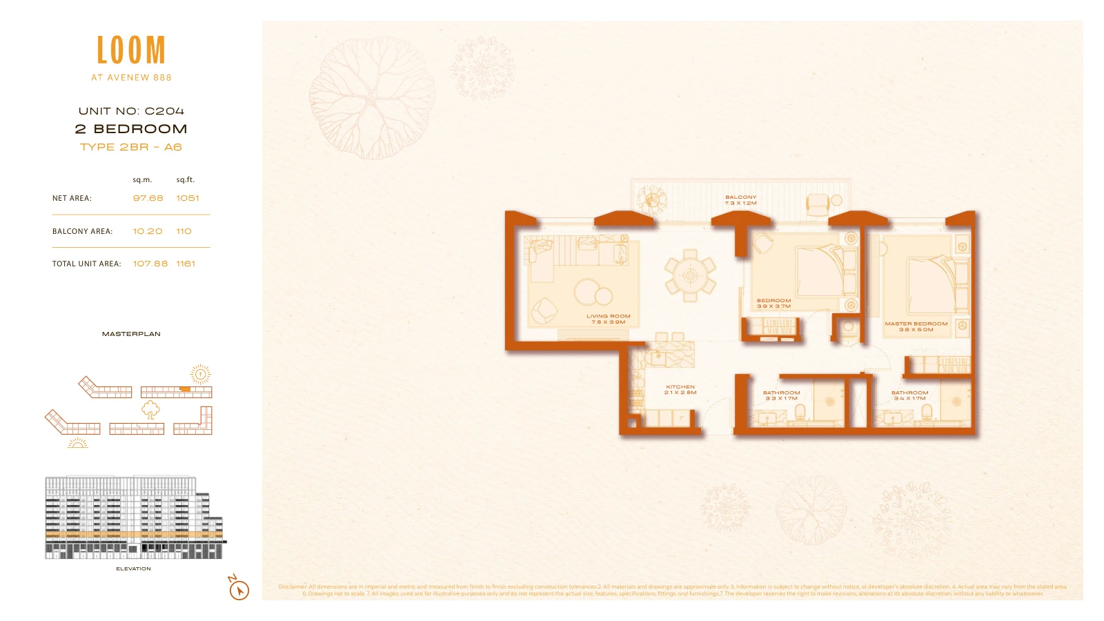 Floor plan for A6