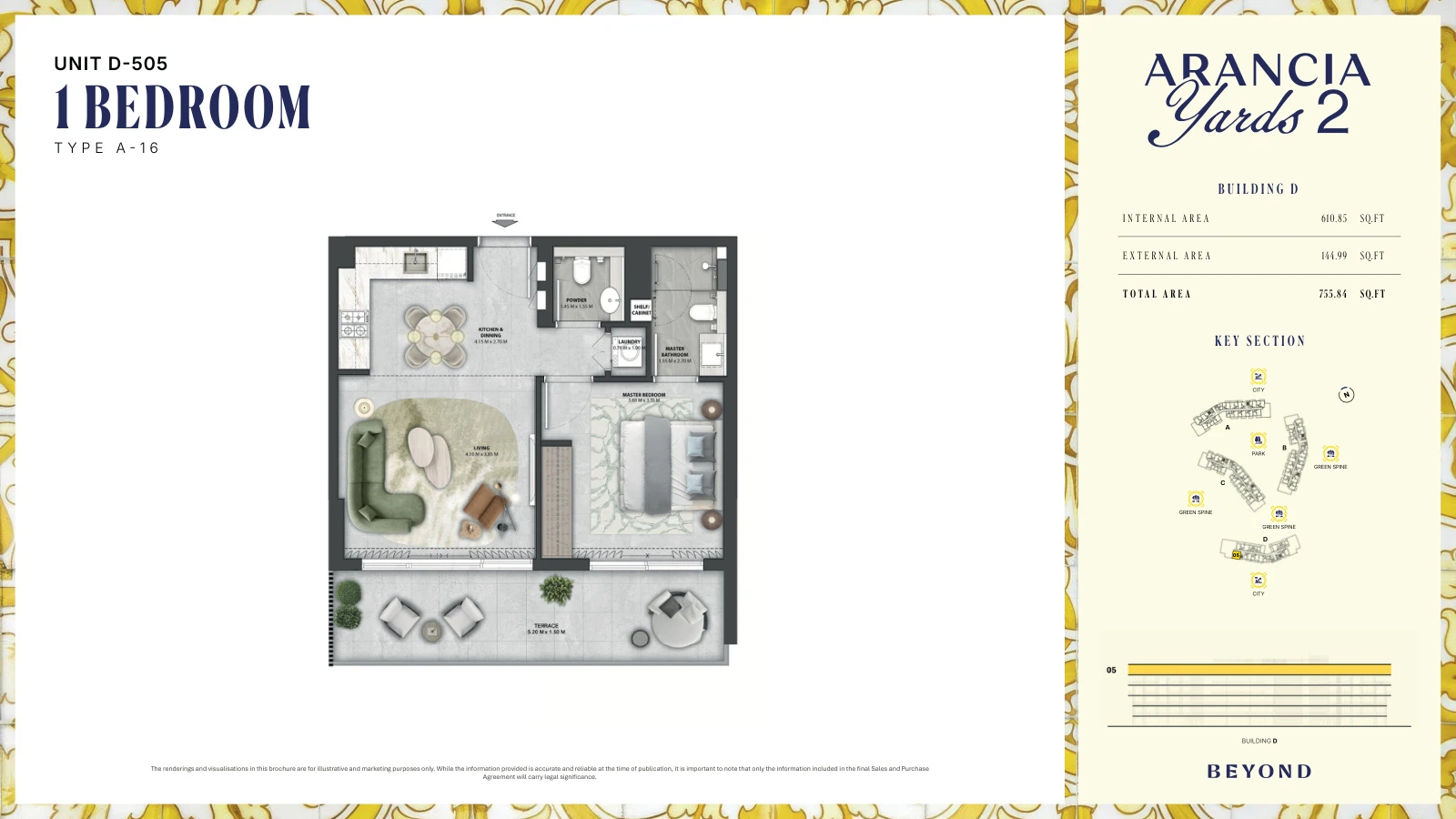 Floor plan for Type A-16