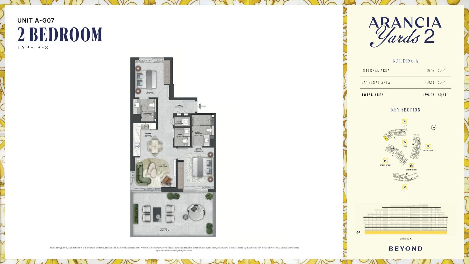 Floor plan for Type B-3